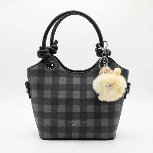 Cartera Mujer Bandolera Negro Cute Correa Ajustable Kawai