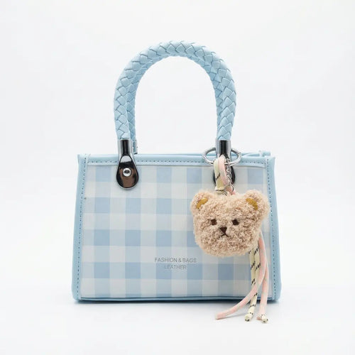 Cartera Mujer Bandolera Celeste Handbag Correa Ajustable