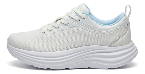 Zapatilla Mujer Deportiva Beige Running Gimnasio Liviana Gym