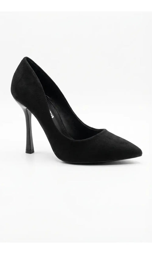 Zapato Mujer Stiletto Negro Taco Aguja Taco Alto Plataforma