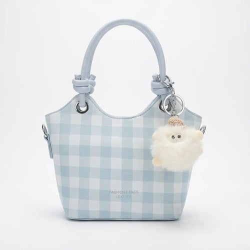 Cartera Mujer Bandolera Celeste Elegante Cute Handbag Correa