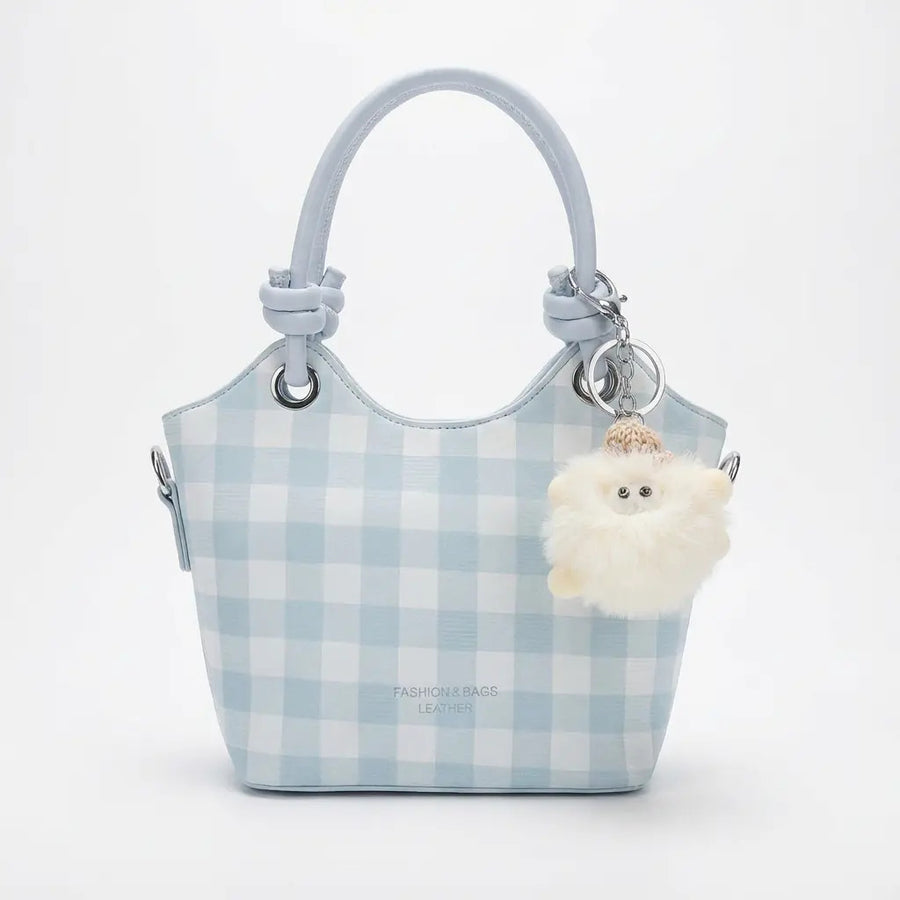 Cartera Mujer Bandolera Celeste Elegante Cute Handbag Correa